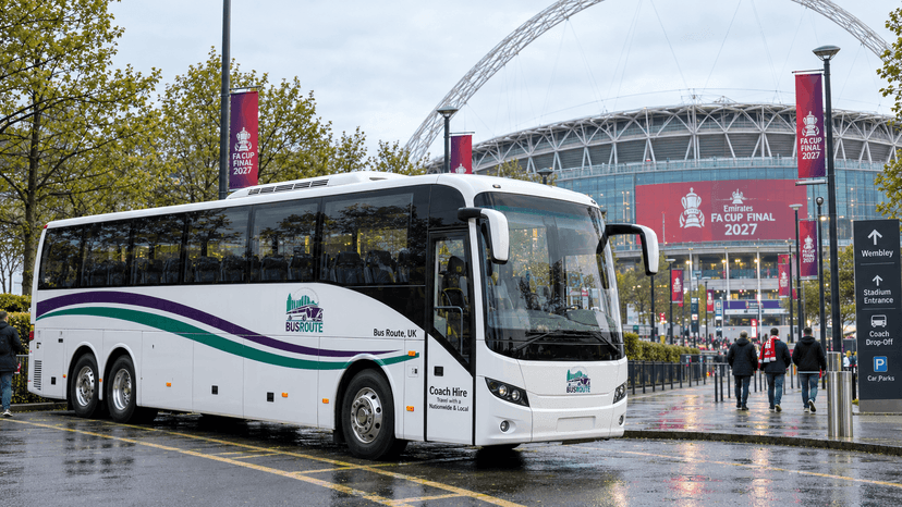 FA Cup Final 2027 Coach Hire to Wembley | Book Supporters' Coaches