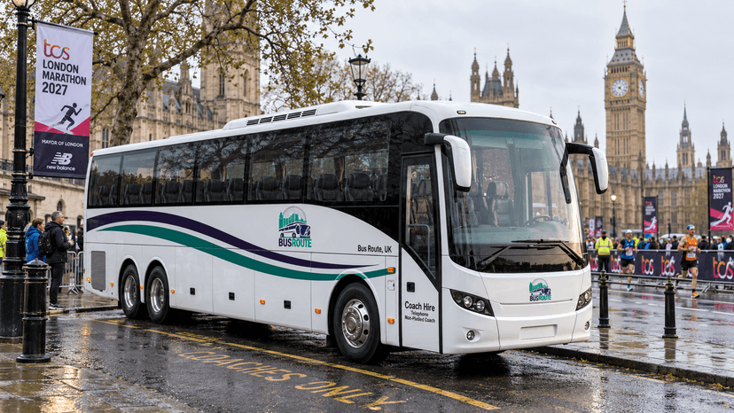 London Marathon 2027 Coach Hire