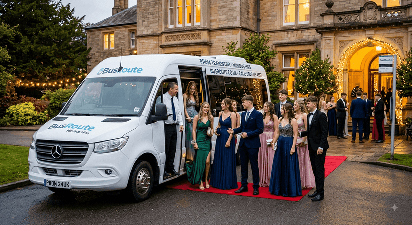 Prom Night Transport: Minibus Hire Guide for UK Students | BusRoute